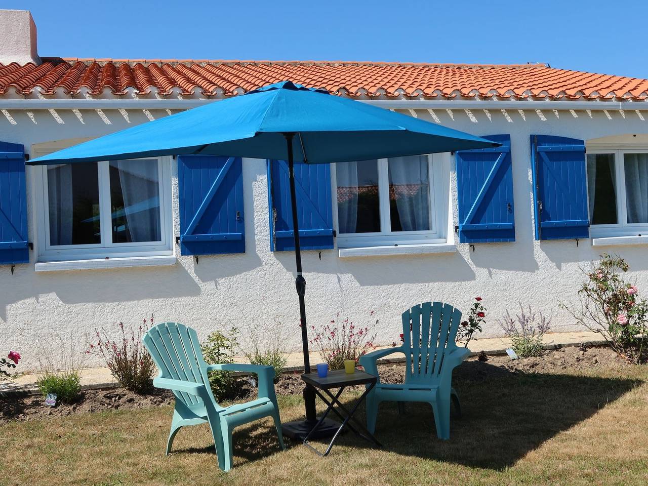 Maison 3 chambres au calme avec jardin clos, terrasse et parking, à 4km de la plage des Sables d'Olonne in Château-d'Olonne, Vendée