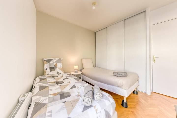 Gîte pour 5 personnes, avec terrasse et vue, animaux acceptés à Massy - 3