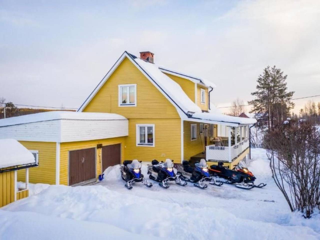 Gemütliches Ferienhaus in der Wildnis Lapplands in Västerbotten