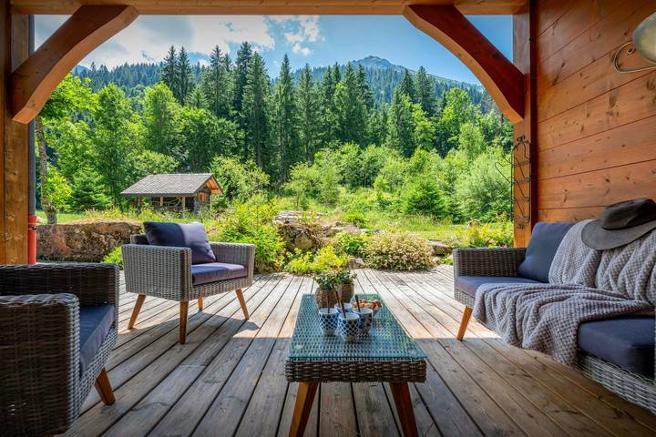Chalet voor 10 personen, with whirlpool and tuin as well as sauna in Avoriaz