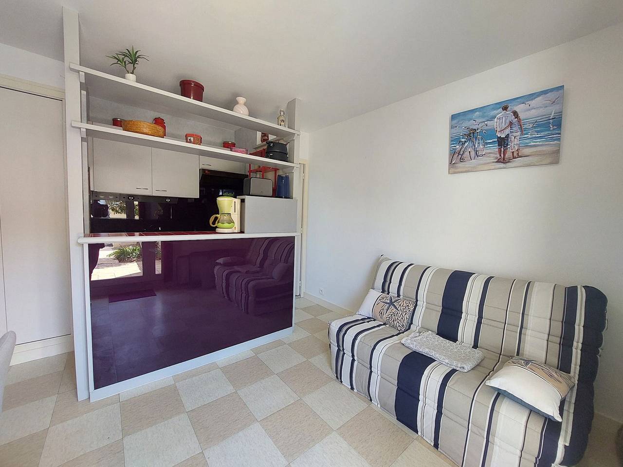 Appartement entier, Appartement calme 4 pers, terrasse, parking privé in Saint-Georges-de-Didonne, Côte de Beauté