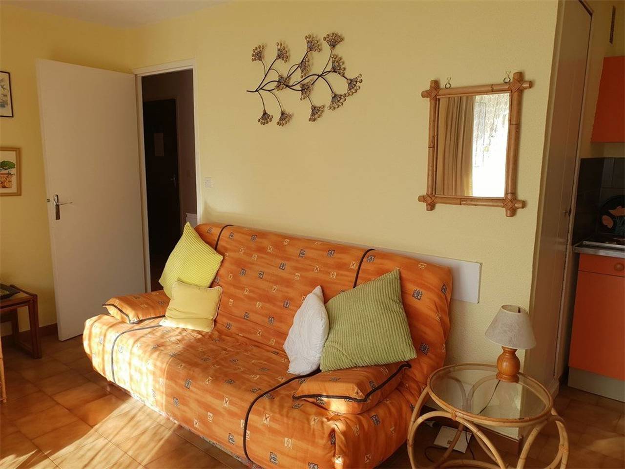 Appartement entier, Appartement T2 à Argelès-sur-Mer - Proche plage, parking privé, loggia sud, 4 couchages in Côte Vermeille, Argelès-sur-Mer