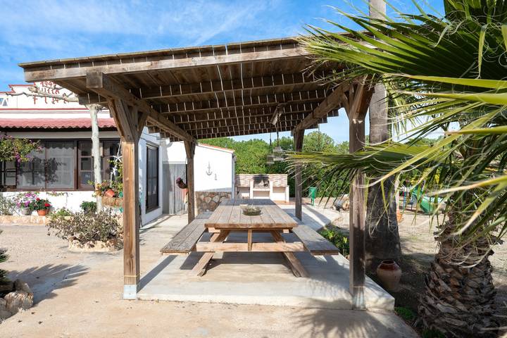 Casa de vacaciones para 10 personas, con Jardín en Delta del Ebro