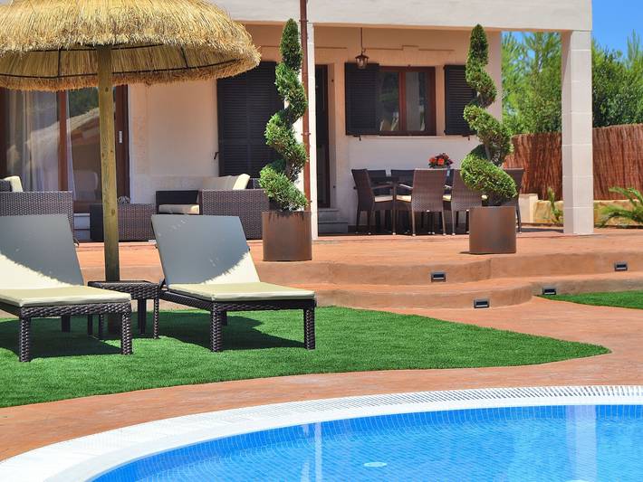 Villa pour 8 personnes, avec terrasse et jardin à Son Serra de Marina - 3