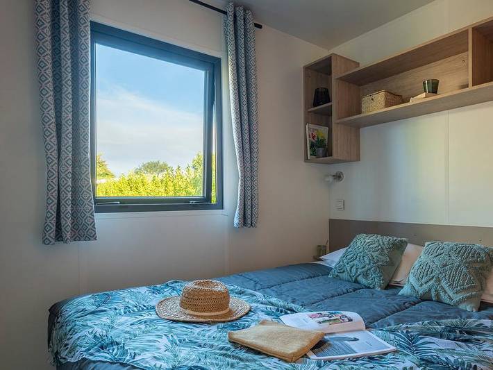 Camping Les Alizés - Mobilheim 7 personen - Presta+ 32m² in Lannion, Ceinture Dorée