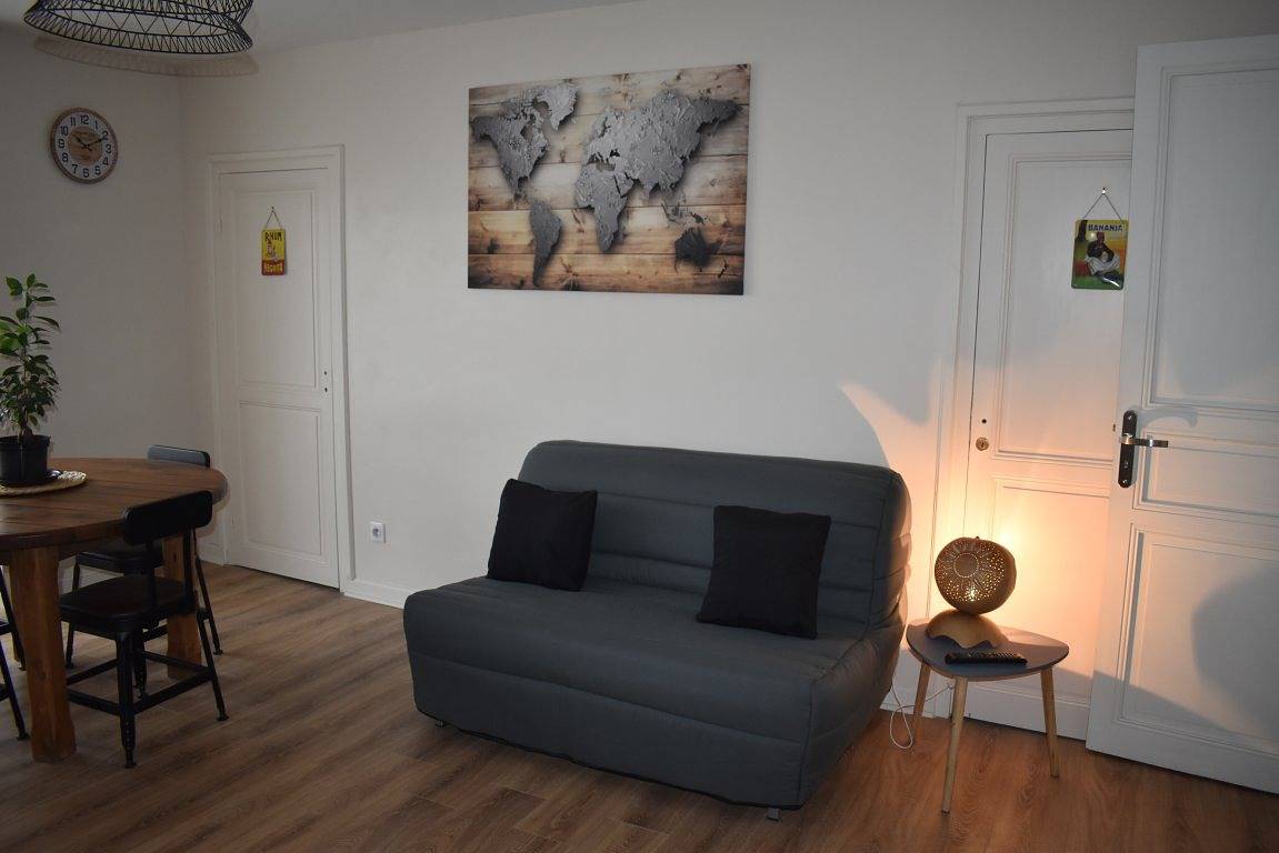 Appartement entier, La Créolina, appartement 500 m des Thermes in Jonzac, Région de Jonzac