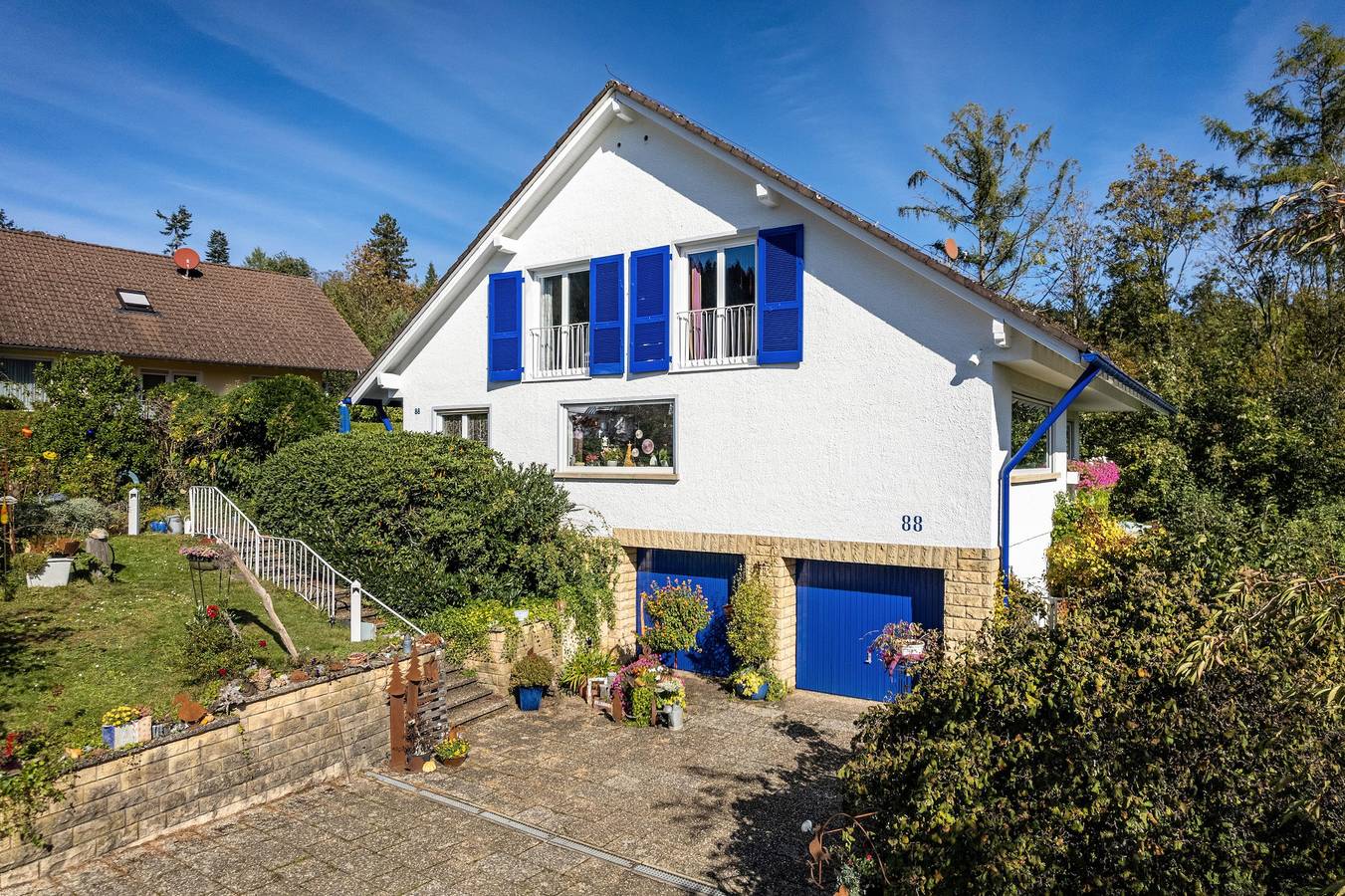 Ganze Wohnung, Ferienwohnung "Bosch" mit Bergblick, Gemeinschaftsterrasse und Wlan in Alpirsbach, Kinzigtal