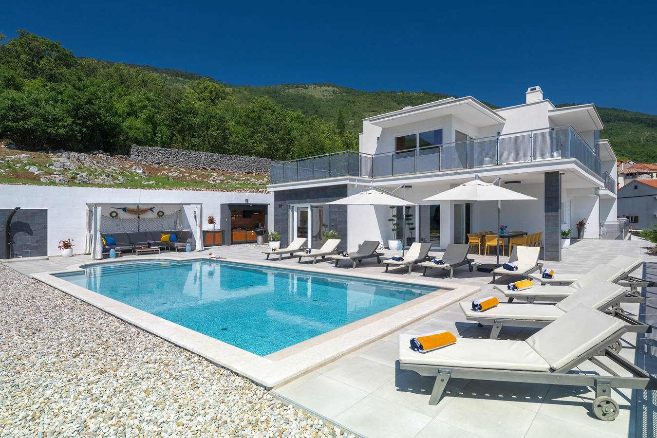 Villa Maru in Martina (Kvarner Bucht), Moscenicka Draga