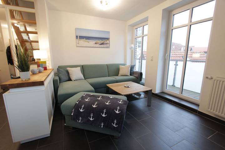 Vakantiewoning voor 4 personen, met Balkon op Langeoog