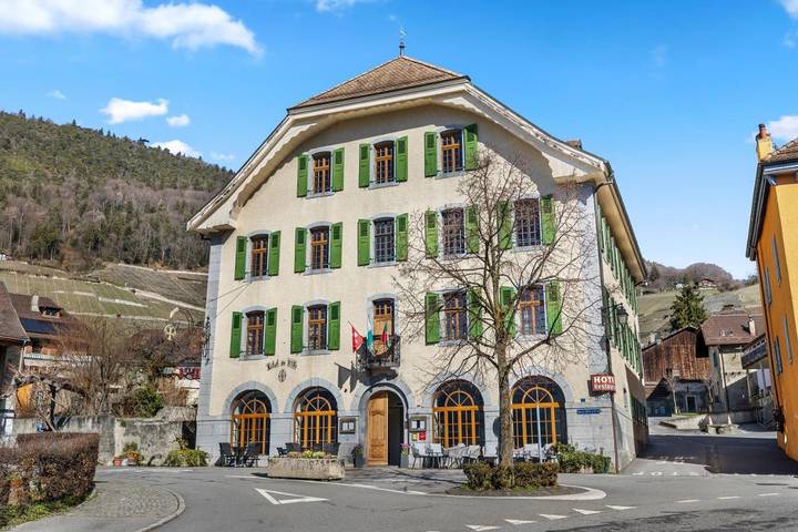 Hotel für 2 Personen, mit Terrasse und Garten sowie Ausblick in Ollon