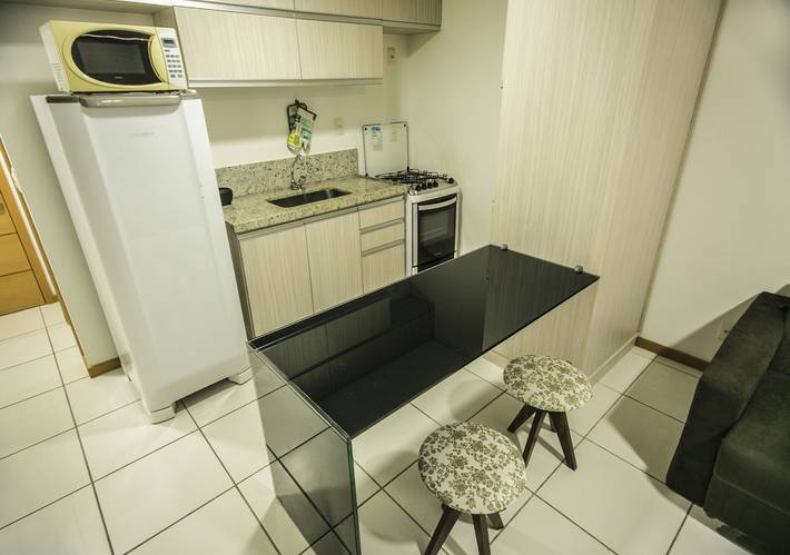 Ganze Wohnung, Ferienwohnung für 3 Personen mit Terrasse in Cabo Branco, João Pessoa