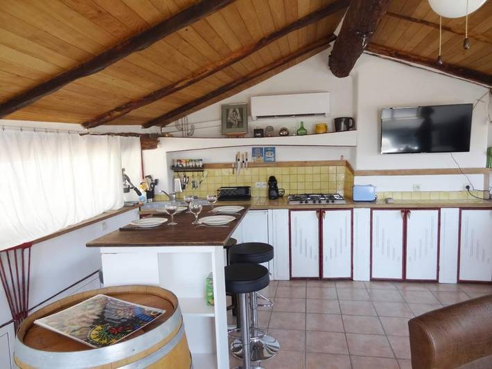 Gîte pour 4 personnes, avec balcon et vue dans Office de Tourisme d'Anduze