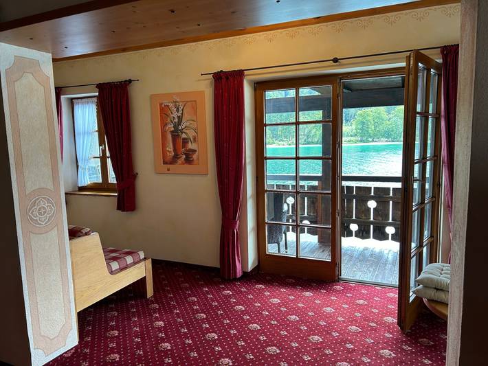 Ferienwohnung für 4 Personen, mit Balkon und Garten sowie Ausblick und Seeblick in Murnau am Staffelsee - 4
