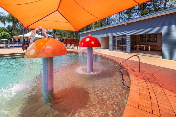Station pour 4 personnes, avec piscine et balcon - 1