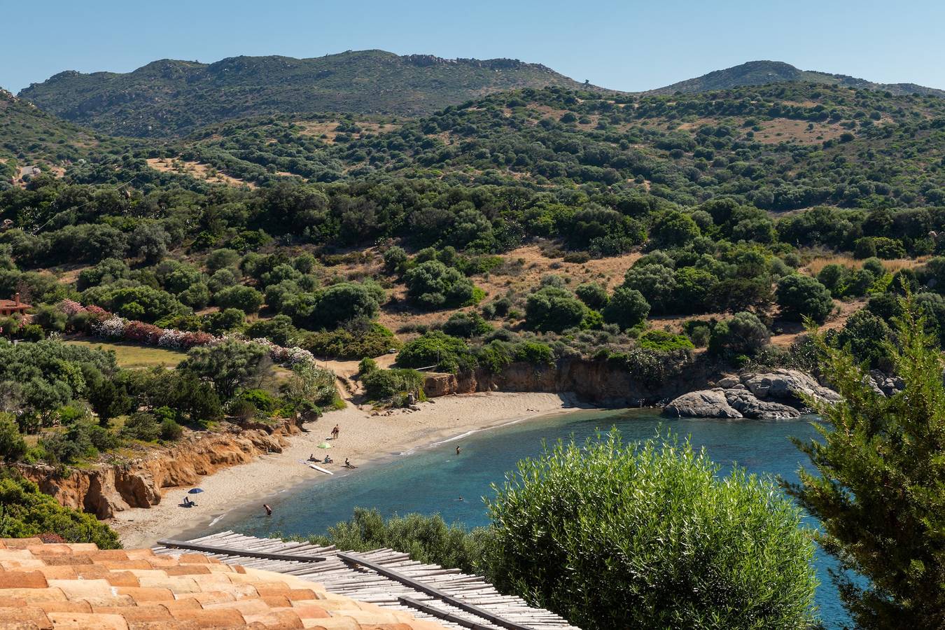 Ganze Wohnung, Ferienwohnung direkt am Meer – Accu is Prezzus D in Punta Molentis, Simius