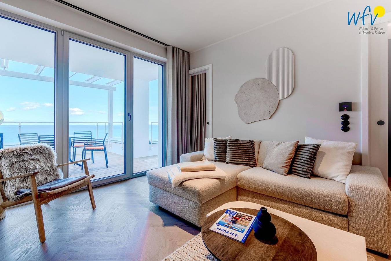Geheel appartement, Ferienwohnung Meerblick im Hotelkomplex The Shoreline im Ostseebad Sellin in der ersten Reihe am Strand in Strand Sellin, Sellin