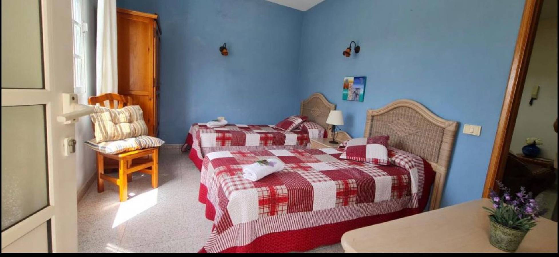 Appartement entier, Appartement 'Apartamento 3' avec piscine partagée, terrasse privée et Wi-Fi in Los Llanos, Los Llanos de Aridane