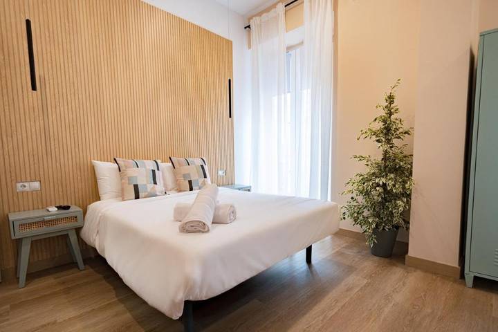 Pension voor 2 personen, met uitzicht en balkon, kindvriendelijk in Sevilla