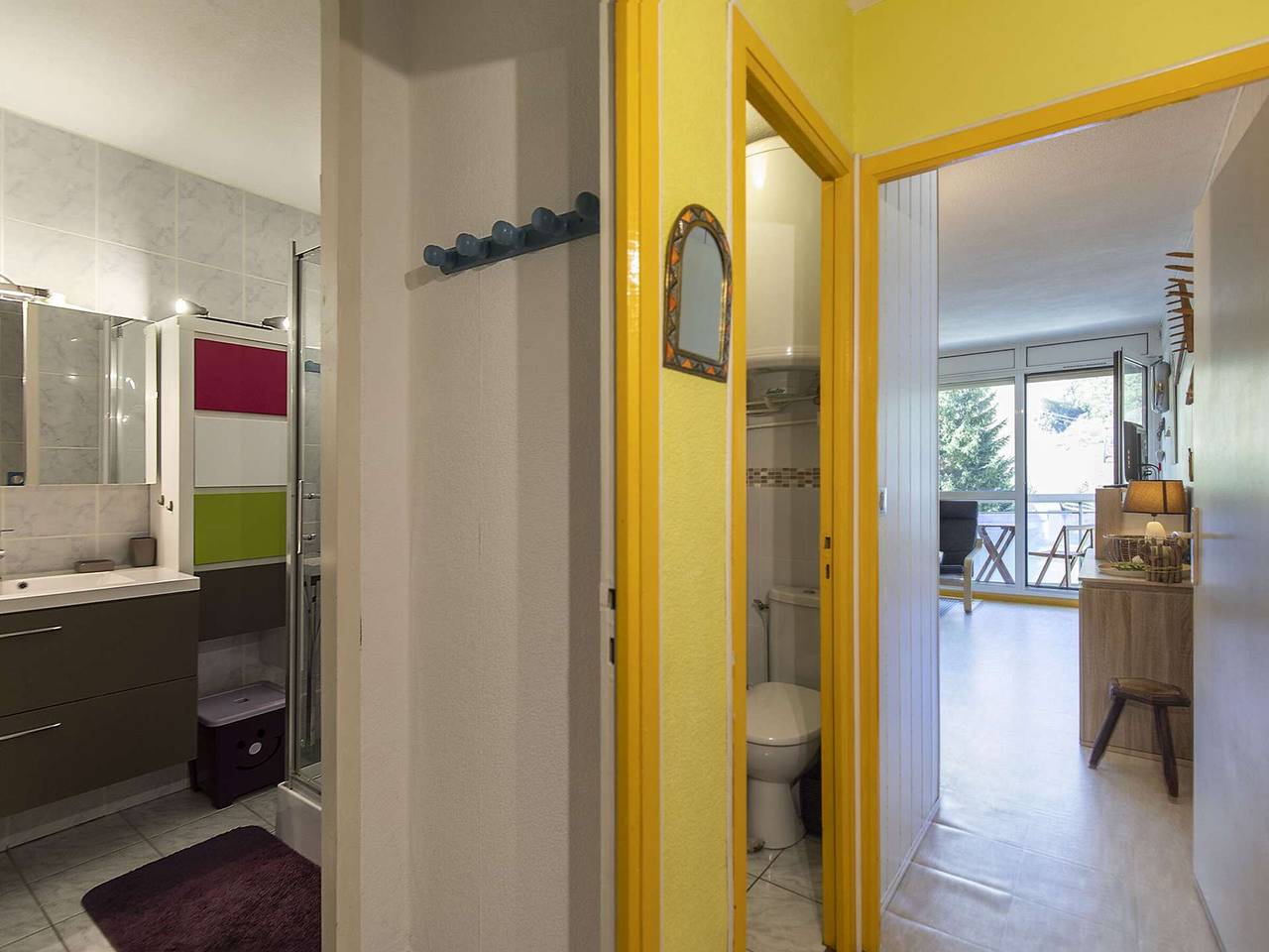 Estudio entero, Estudio cabina para 6 personas, cerca de pistas, balcón, admite mascotas, parking in Gourette, Eaux-Bonnes