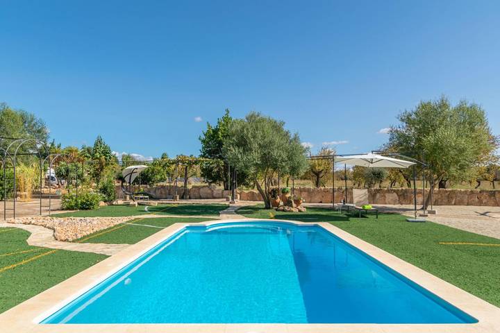 Sa Caseta (Ca N'Andreu) - Fantastic country house with private pool and free Wifi. in Santa Maria del Cami, Mallorca Inselmitte