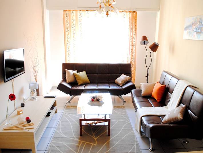 Appartement de vacances pour 4 personnes, avec Balcon et Terrasse