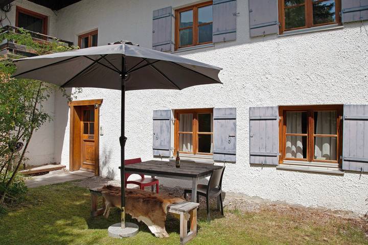 Ferienwohnung für 6 Personen, mit Garten