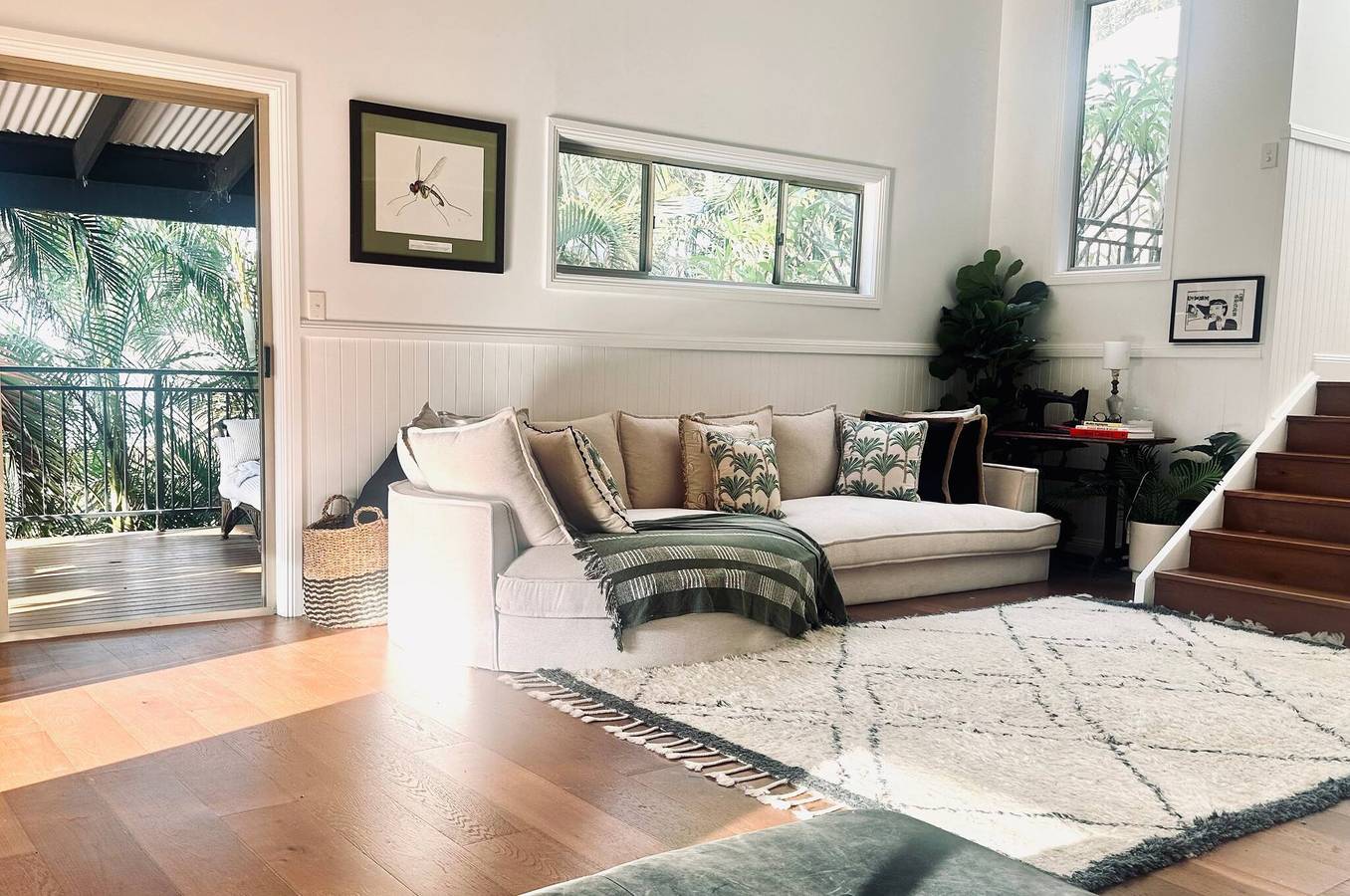 Ruhiges Häuschen in Baumkronen am Strand von Terrigal in Terrigal, New South Wales