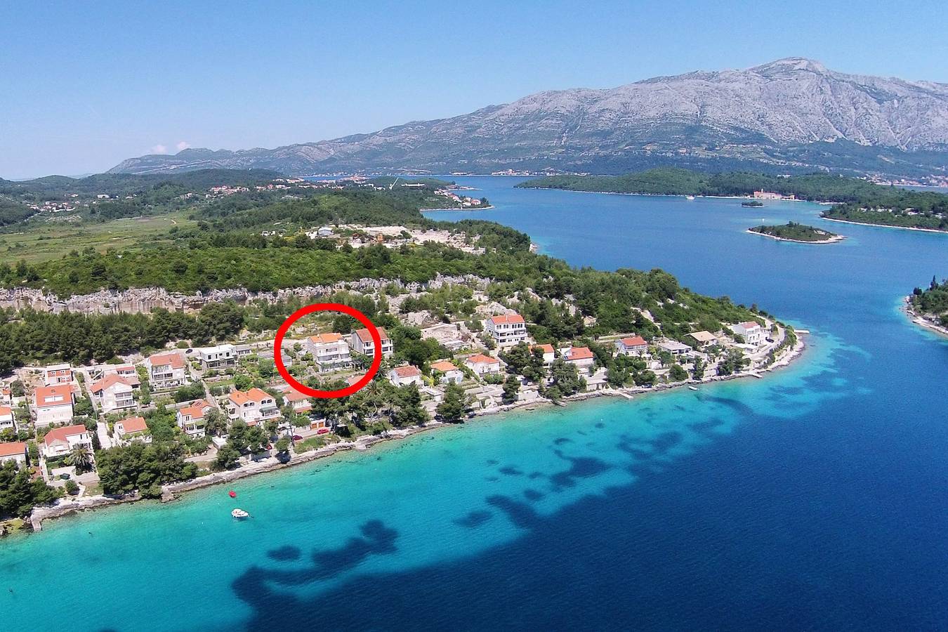 Entire apartment, One bedroom apartment near beach Lumbarda, Korčula A-4440-f in Lumbarda, Korcula