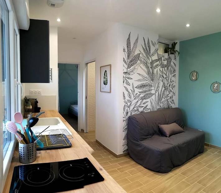 Appartement de vacances pour 4 personnes, avec terrasse et jardin, animaux acceptés - 1