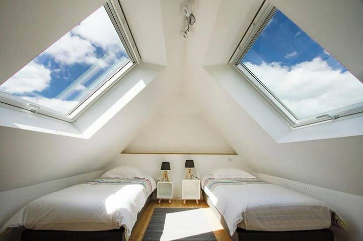 Tipoz'Immo-Haus Ti Marin geräumig am Meer-komfortabel-nah Surfspot- in Plovan, Quimper und Umgebung