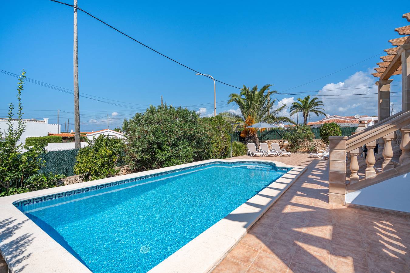 Villa 'Petre' con vistas al mar, Wi-Fi y aire acondicionado in Cala en Porter, Municipio de Alaior