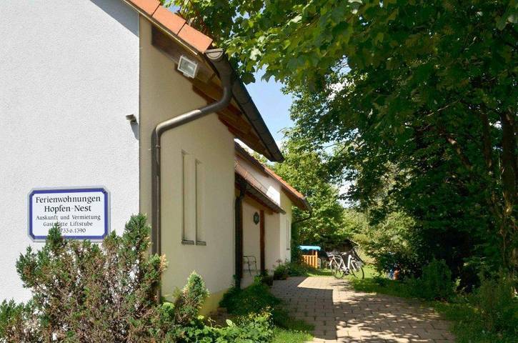 Ganze Wohnung, Ferienwohnungen Hopfennest - Fewo 5| mit großer Terrasse und Sauna im Haus in Ochsenkopf, Bischofsgrün