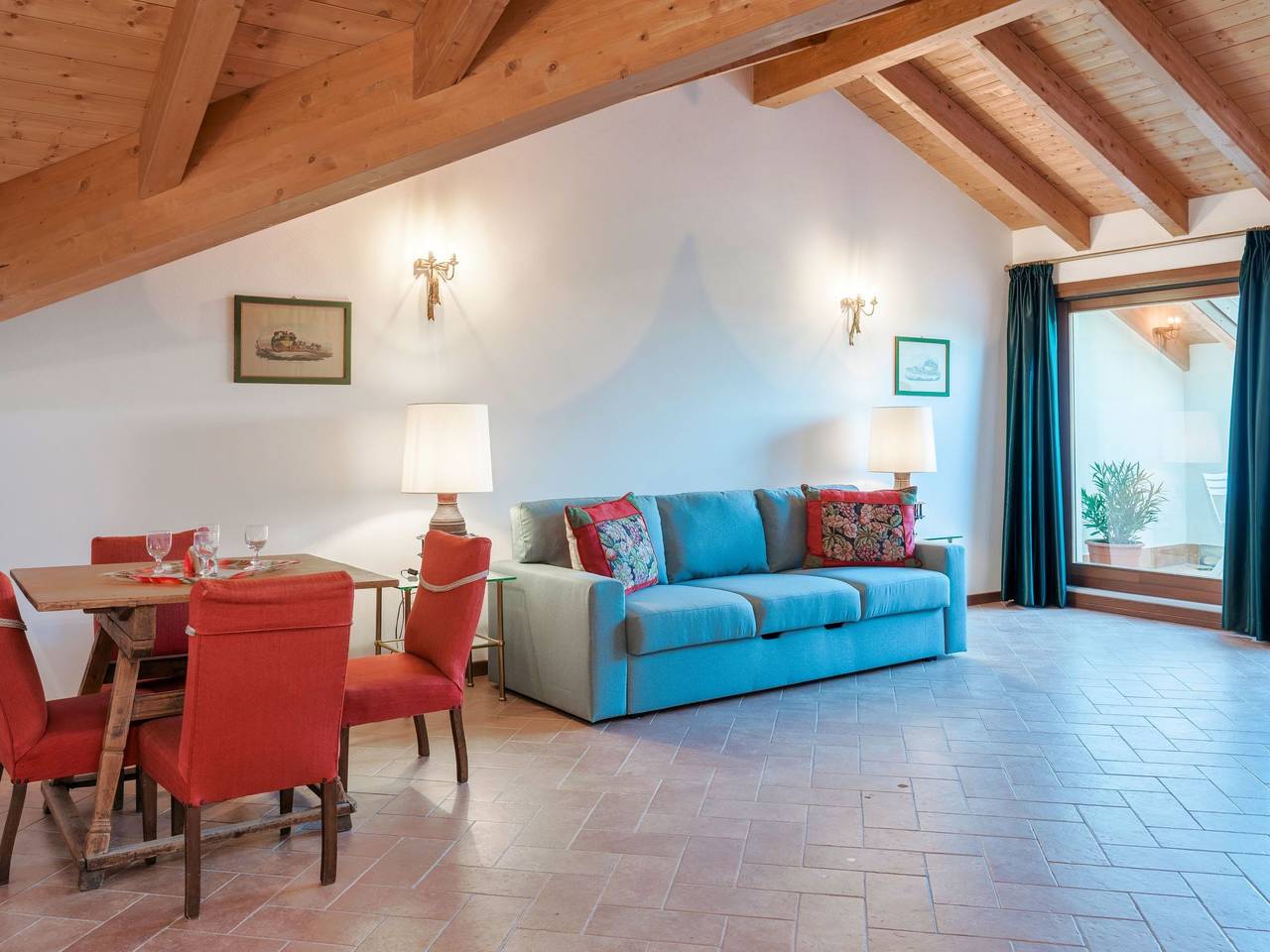 Appartamento intero, Penthouse - Doppelbett und Doppelschlafcouch in Pralboino, Provincia di Brescia