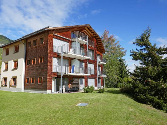 Ferienwohnung für 2 Personen, mit Ausblick und Garten in Samedan - 4