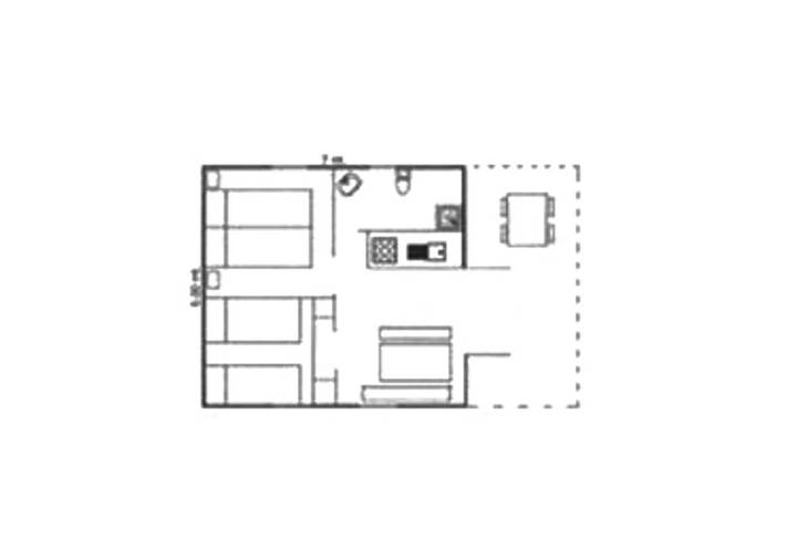 Ferienhaus für 6 Personen, mit Pool, mit Haustier in Gardasee-Lombardei - 2