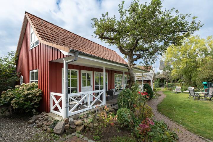 Ferienhaus für 2 Personen, mit Garten und Terrasse, mit Haustier an der Kieler Bucht