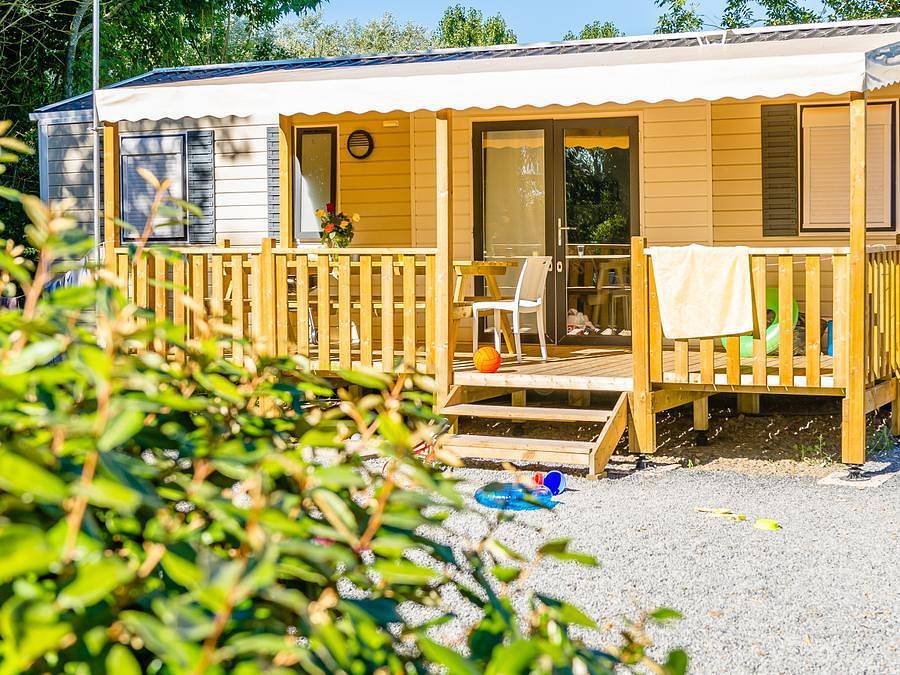 Camping Le Fanal - Mobilhome 8 personas - Mobil-home Premium - 36m² - 4 habitaciones in Saint-Benoît-de-l'Aure, Región de Bayeux