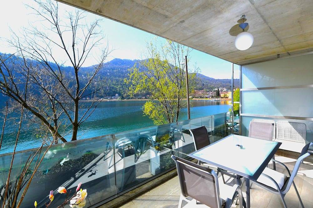 The Minimal House & Spa Swisshomebnb in Caslano, Luganersee