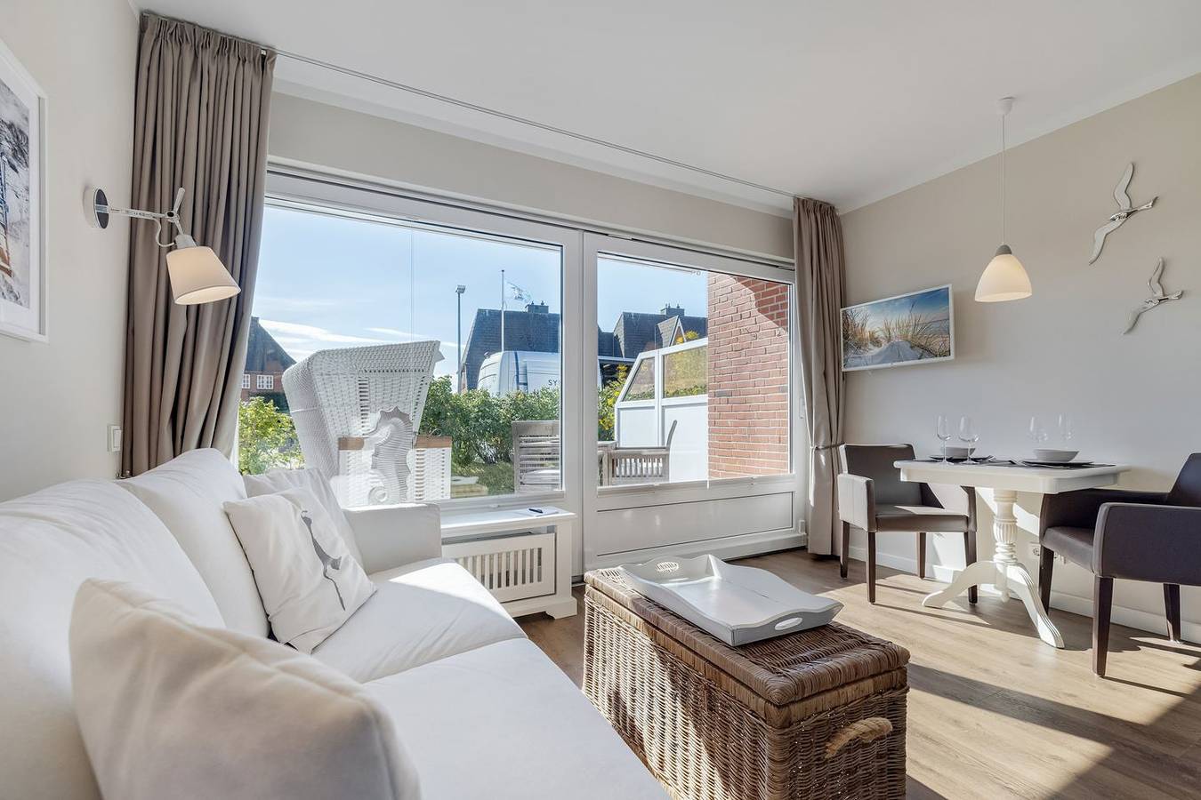 Ganze Wohnung, Inselliebe pur! Viel mehr Sylt-Style können Sie nicht buchen in Wenningstedt, Sylt