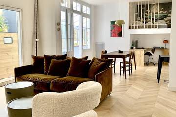 Chambre d’hôte pour 5 personnes, avec jardin à Dinard