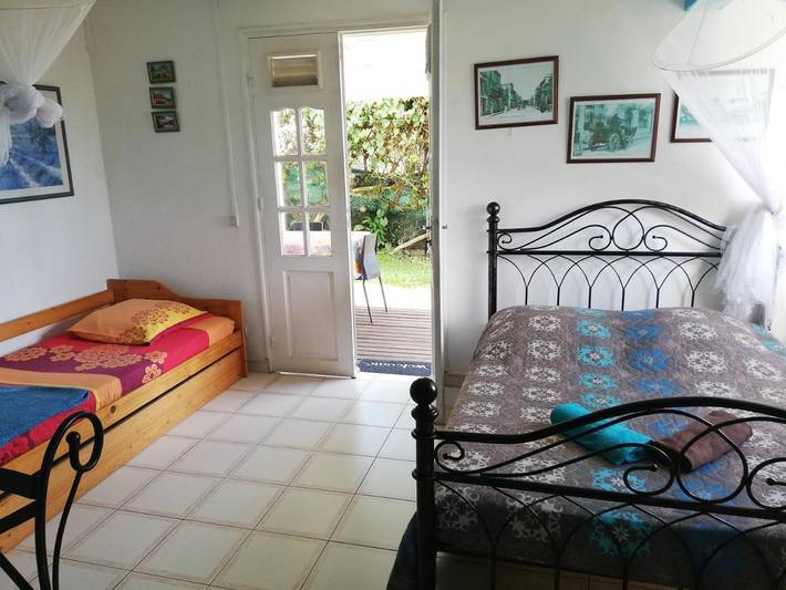 Location de vacances pour 5 personnes, avec jardin et vue à Saint-Claude (Guadeloupe) - 2