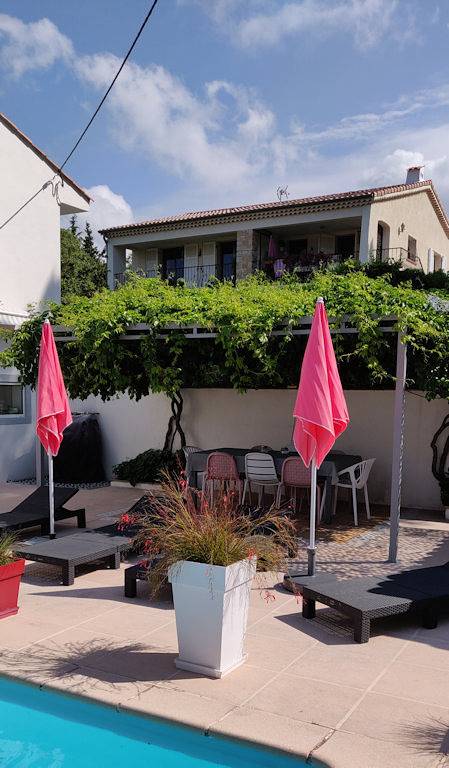 Chambre d’hôte pour 2 personnes, avec piscine et jardin à Saint-Raphaël