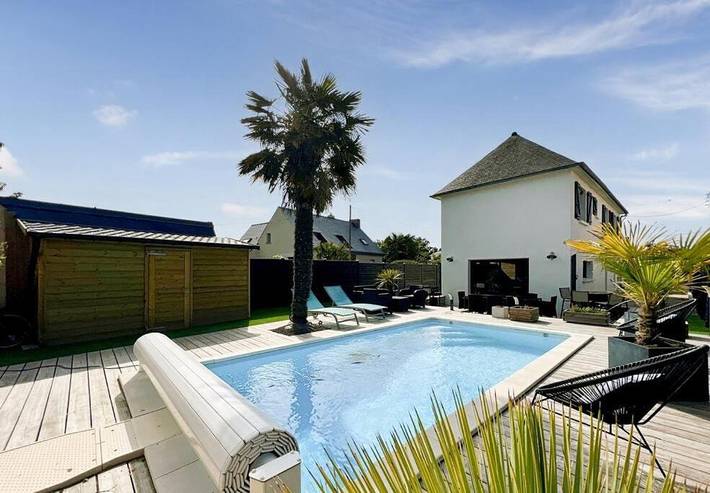 Villa pour 8 personnes, avec vue ainsi que piscine et terrasse à Dinard - 3