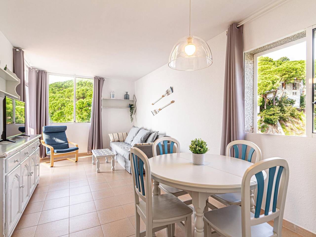 Appartement de vacances entier, Appartement avec vue sur la mer et accès plage in Sant Pol de Mar, Costa del Maresme