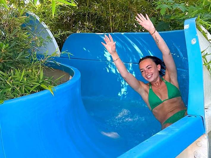 Wohnwagen für 4 Personen, mit Sauna und Pool in Portiragnes Plage - 4