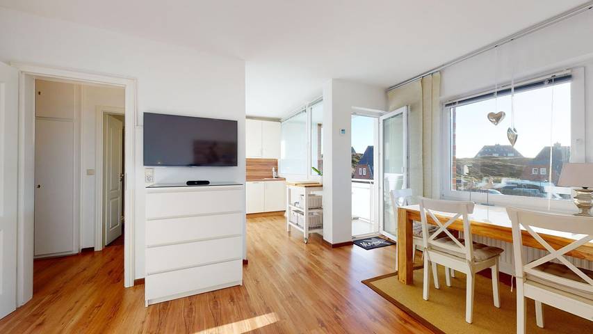 Ferienwohnung für 2 Personen, mit Balkon - 1