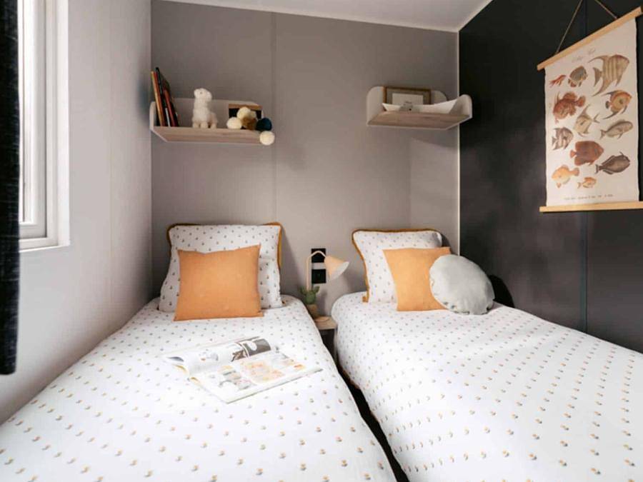 Camping Océan Vacances - Mobilheim 4 personen - Mobilheim Abysse**** in Saint-Georges-de-Didonne, Rochefort und Umgebung