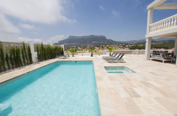 Villa mit pool für 14 Personen, mit Whirlpool und Garten sowie Terrasse, mit Haustier in Calpe - 4