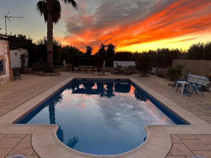 Ferienwohnung für 2 Personen, mit Garten und Ausblick sowie Pool - 1