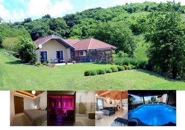Ferienhaus für 13 Personen, mit Garten und Sauna sowie Pool und Whirlpool in Slowenien